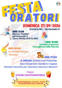 Festa degli Oratori 2026